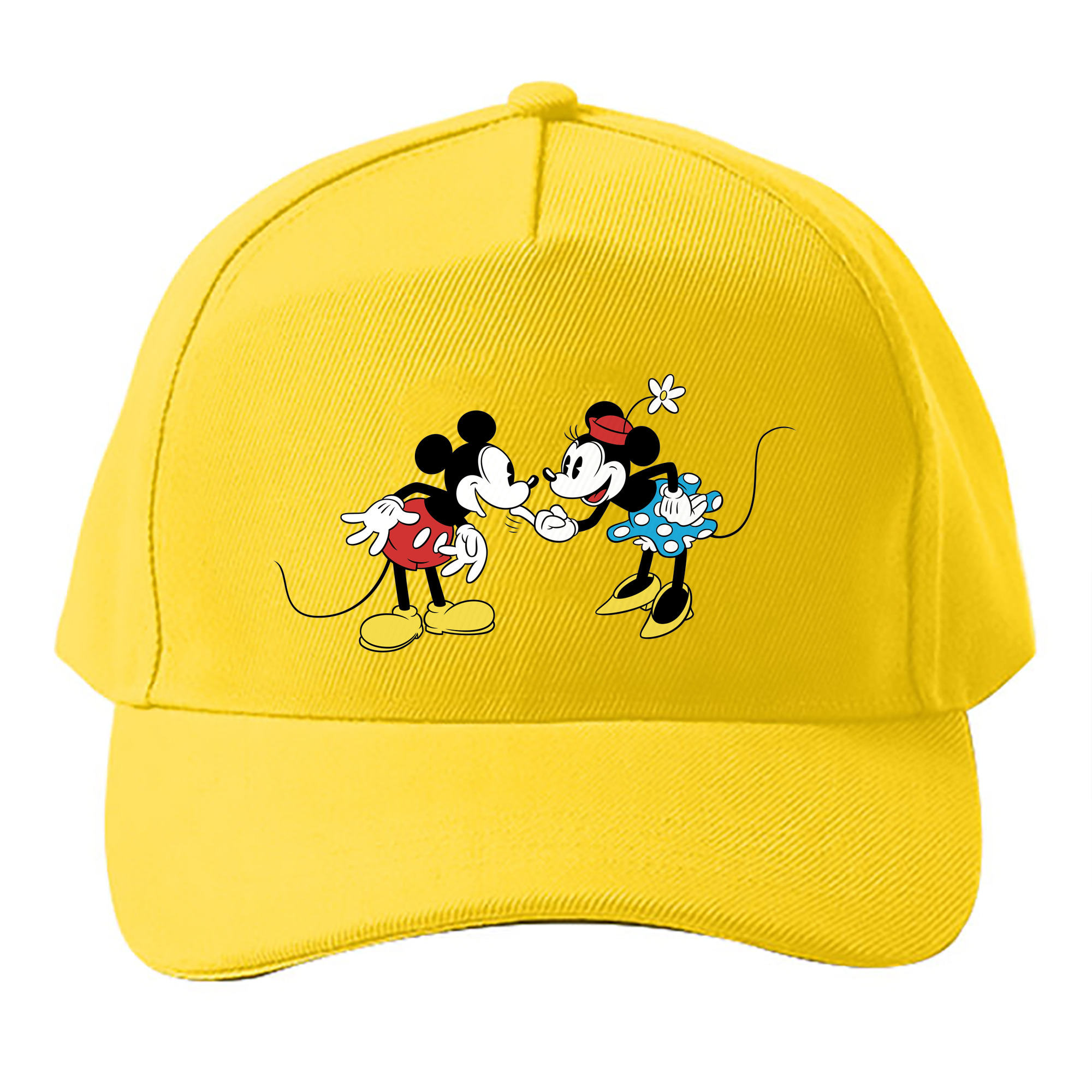 （画像用） ミッキーマウス Mickey Mouse ベースボールキャップ 綿100％ 男女兼用 帽子 スポーツ
